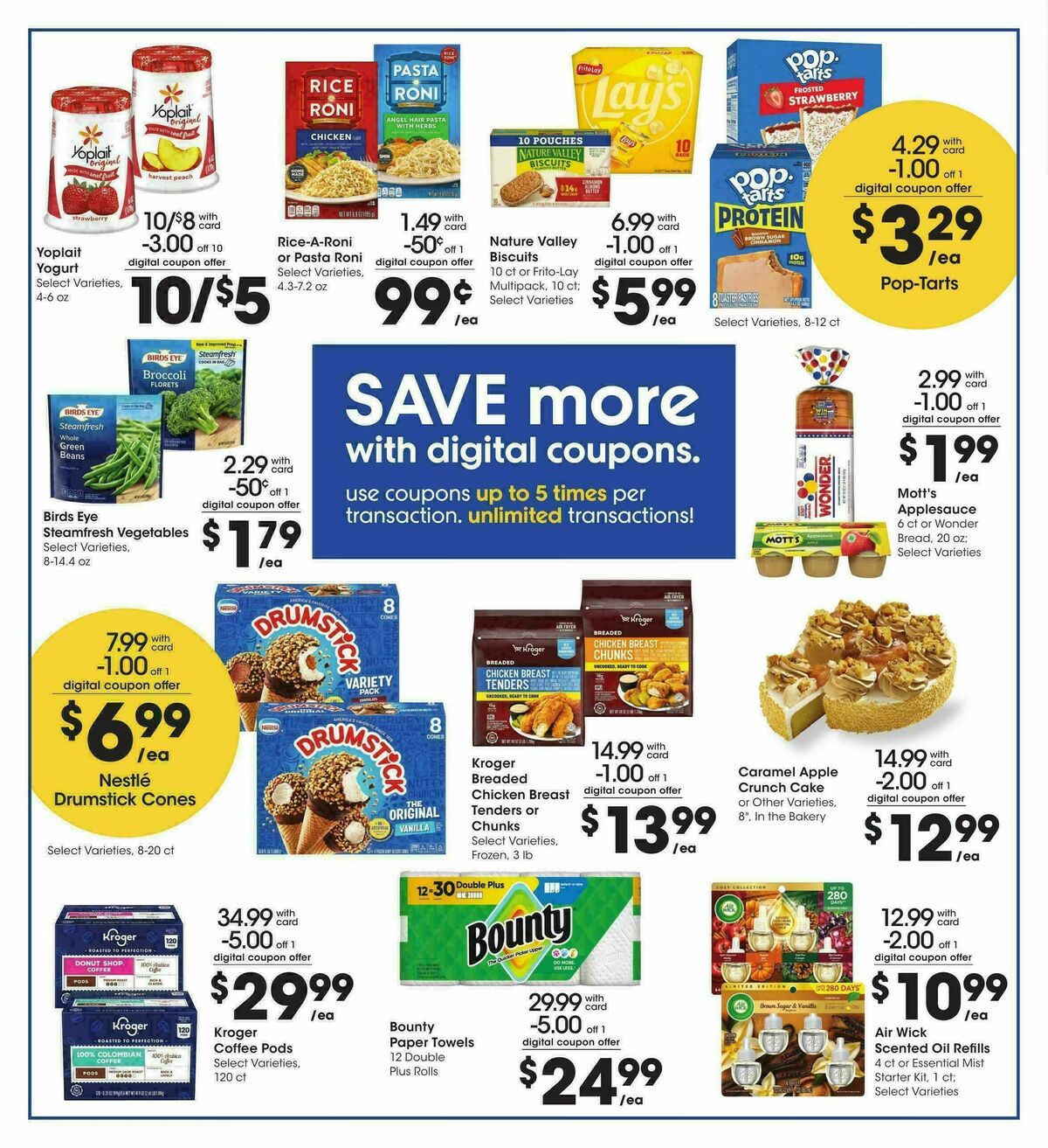 Fry's Food Weekly Ad from September 30