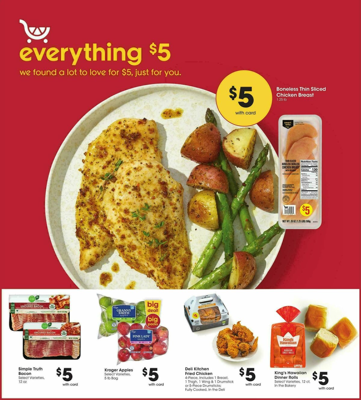 Fry's Food Weekly Ad from October 7