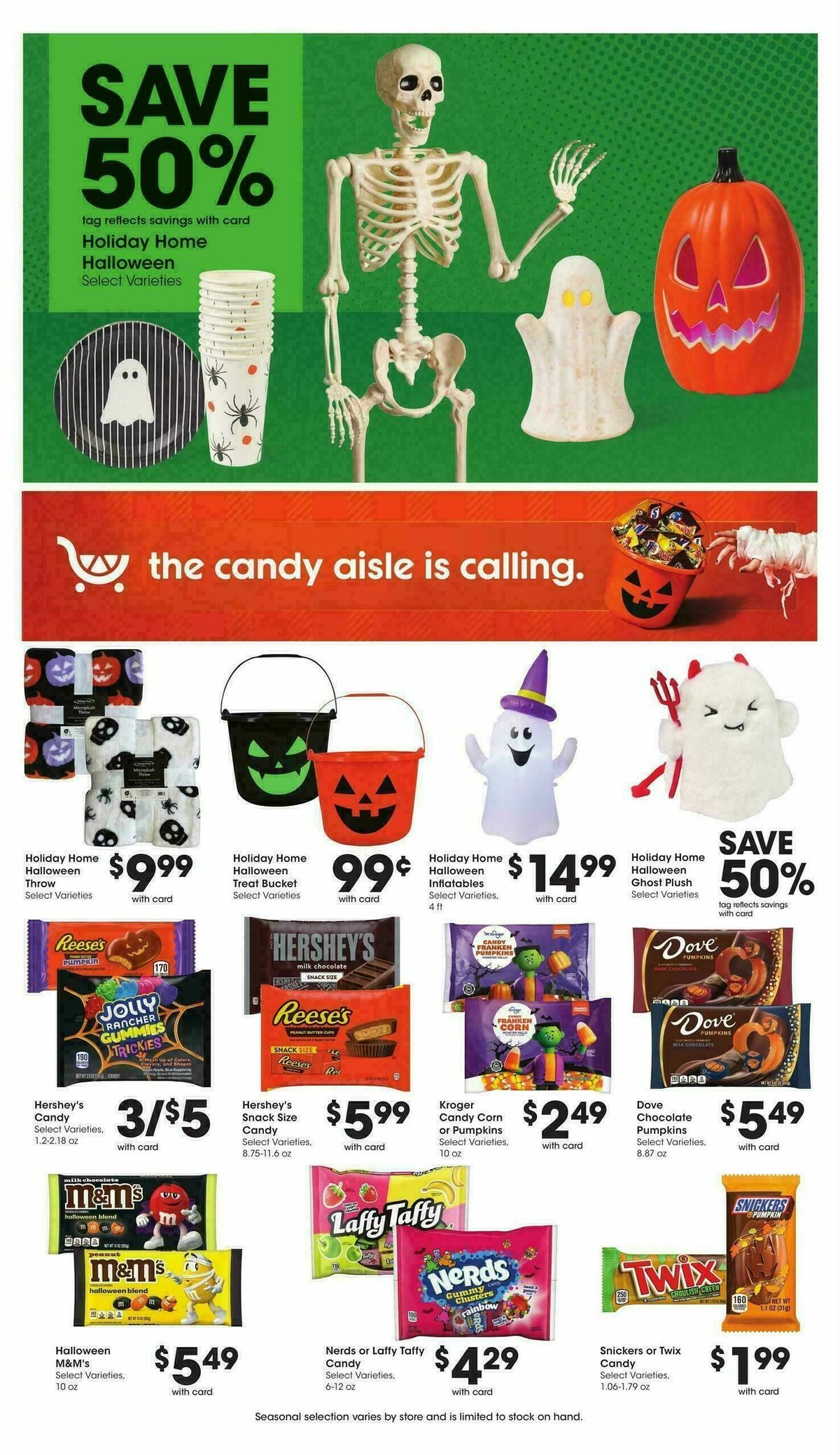 Fry's Food Weekly Ad from October 7