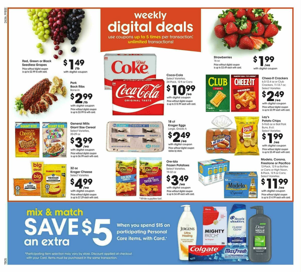 Fry's Food Weekly Ad from October 7