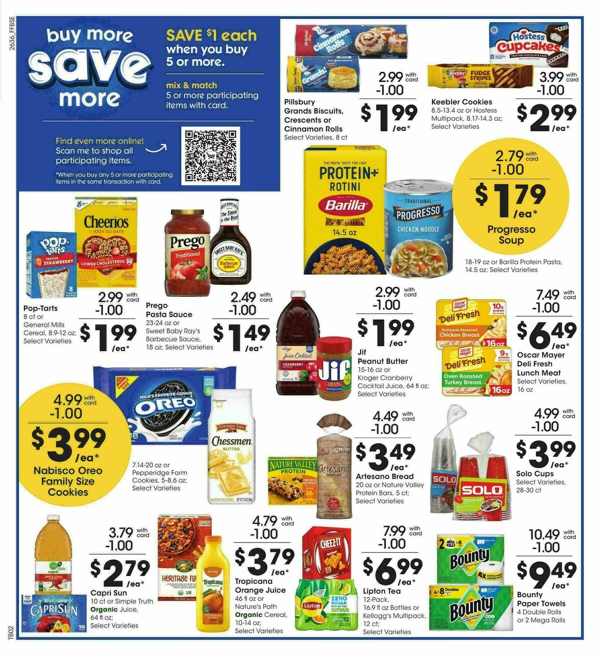 Fry's Food Weekly Ad from October 7