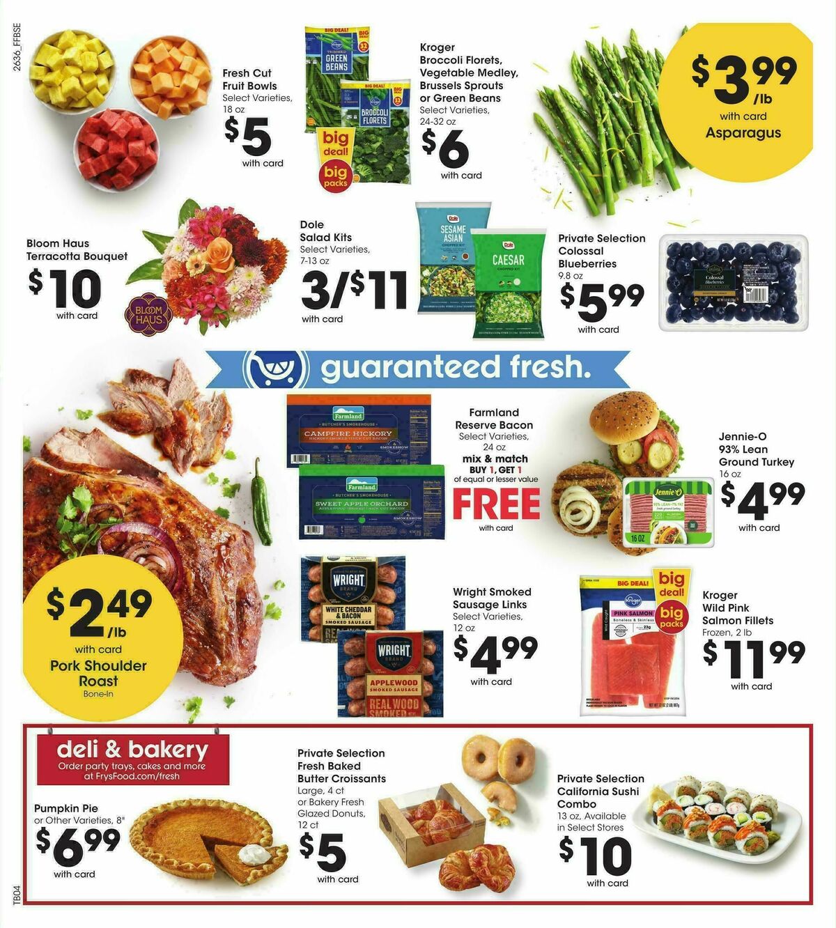 Fry's Food Weekly Ad from October 7