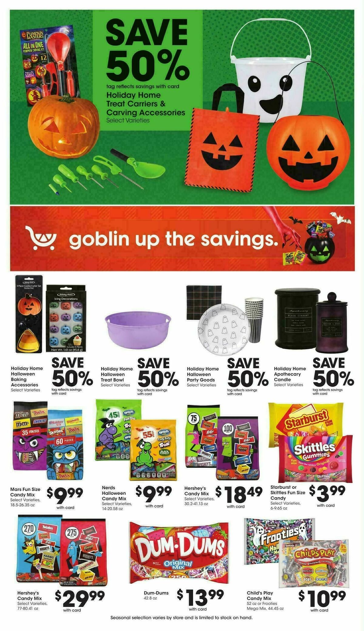 Fry's Food Weekly Ad from October 14