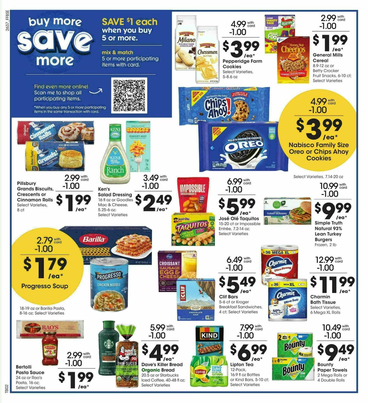 Fry's Food Weekly Ad from October 14
