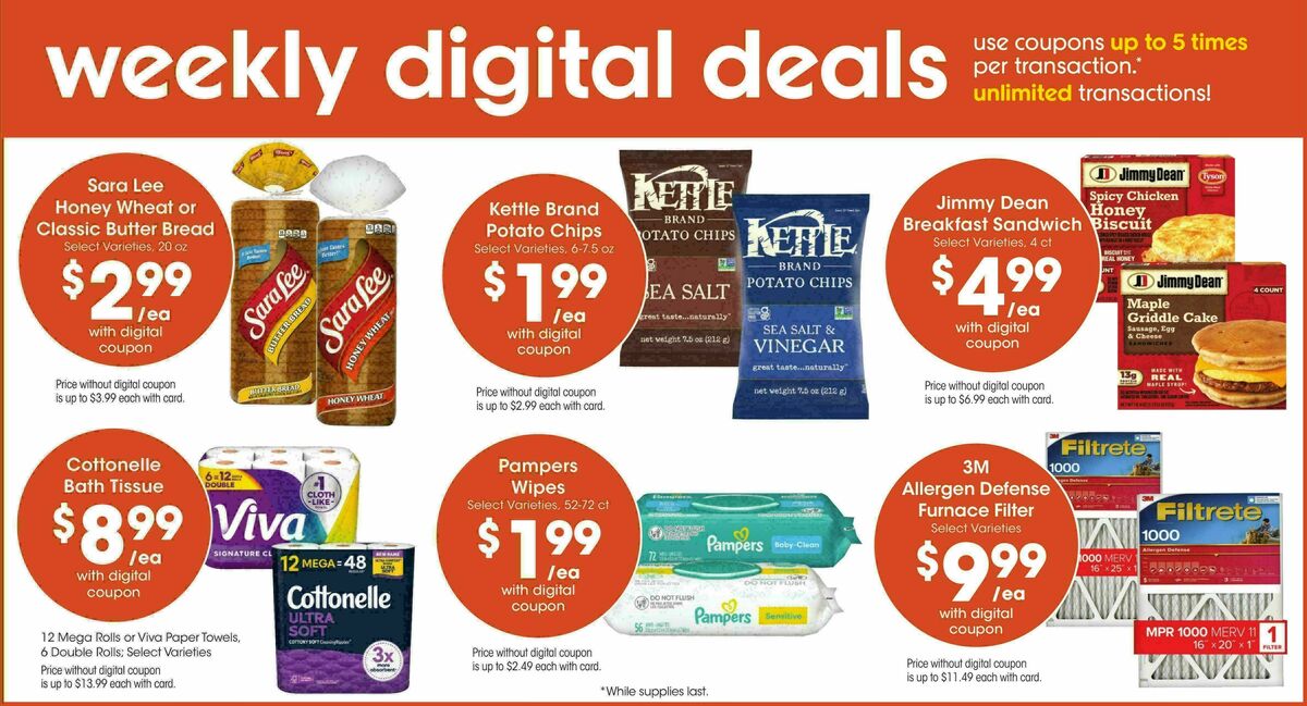 Fry's Food Weekly Ad from October 14