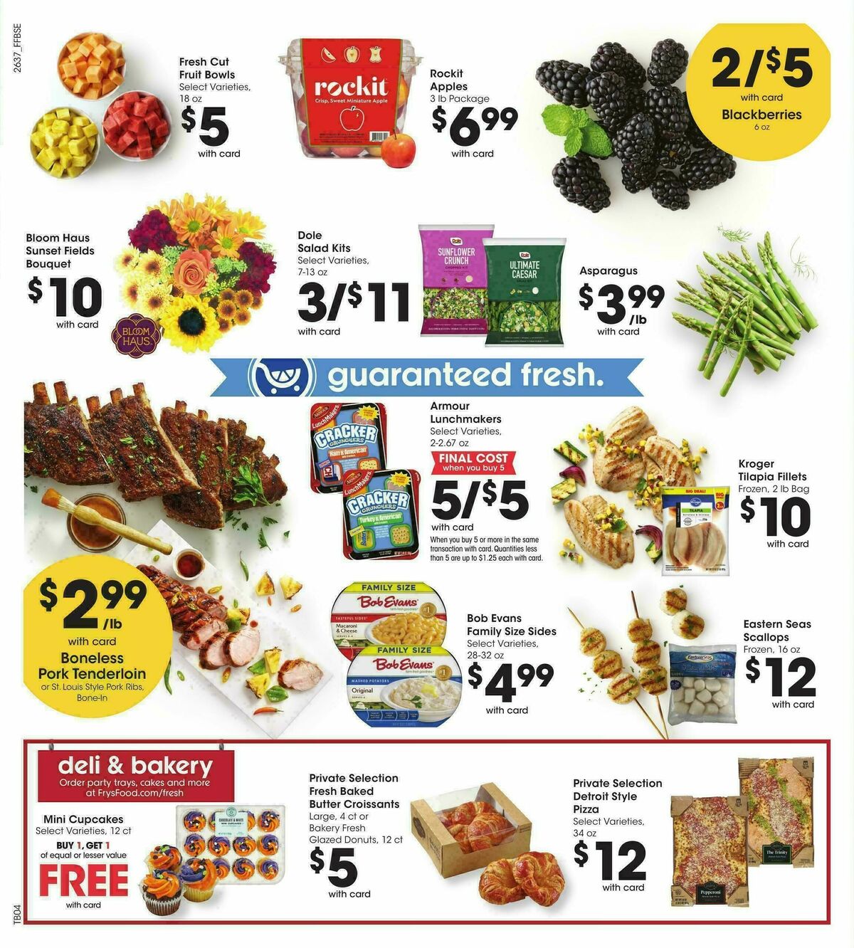 Fry's Food Weekly Ad from October 14