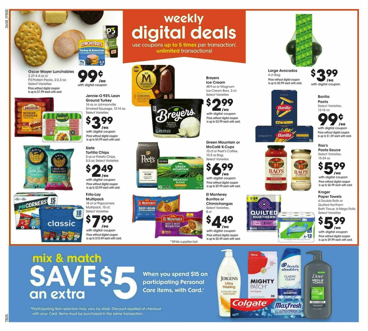Fry's Food Weekly Ad from October 21