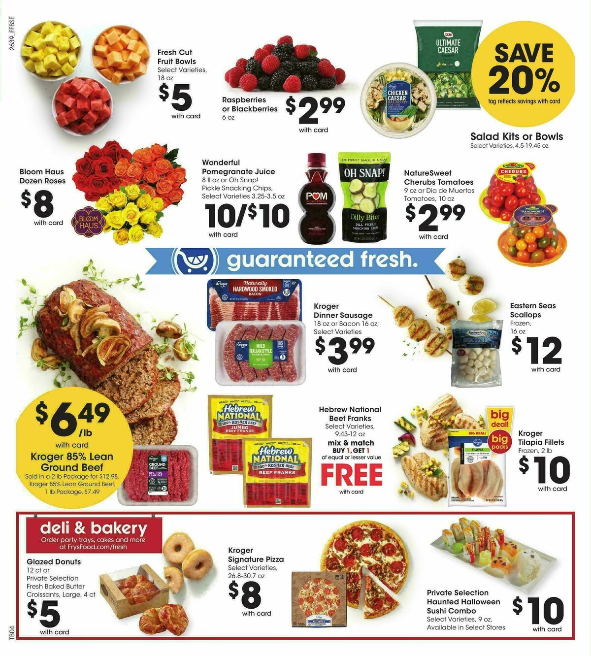 Fry's Food Weekly Ad from October 28