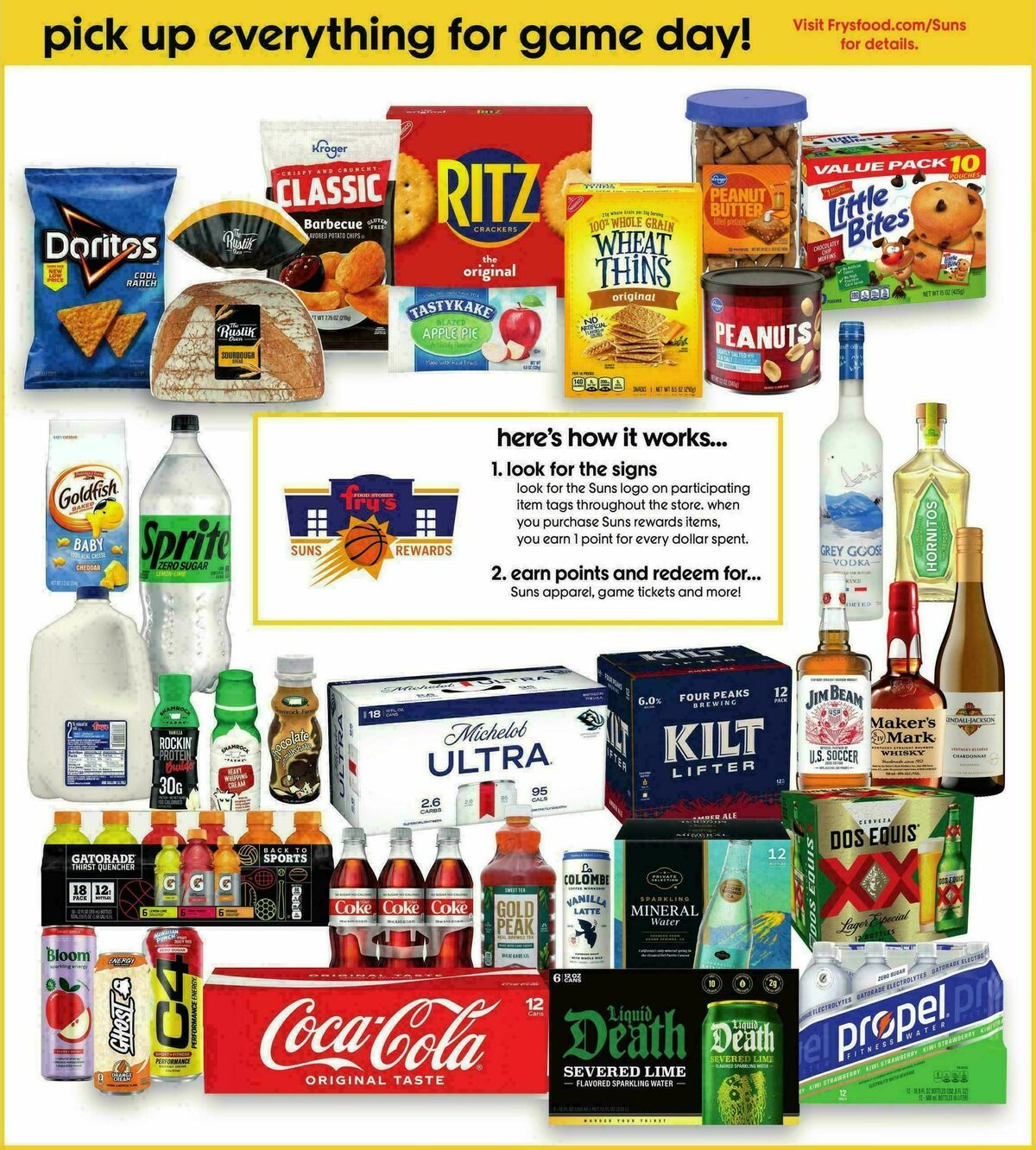 Fry's Food Weekly Ad from October 28