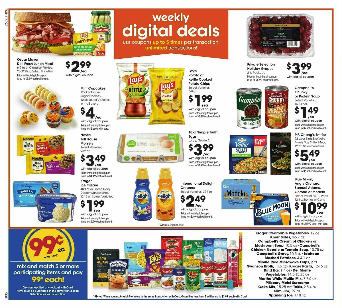 Fry's Food Weekly Ad from October 28