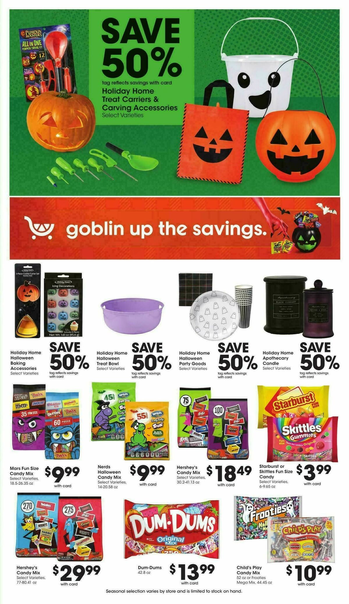 Fry's Food Weekly Ad from October 28
