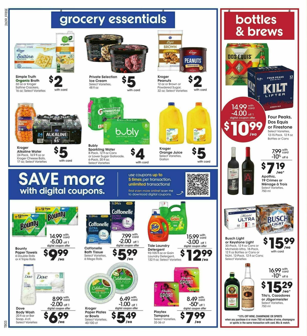 Fry's Food Weekly Ad from October 28