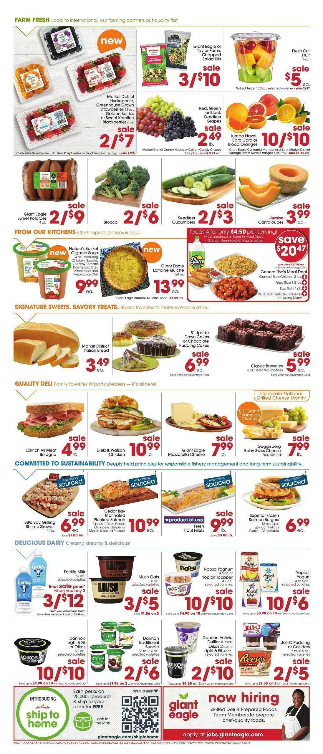 Giant Eagle Weekly Ad from April 13