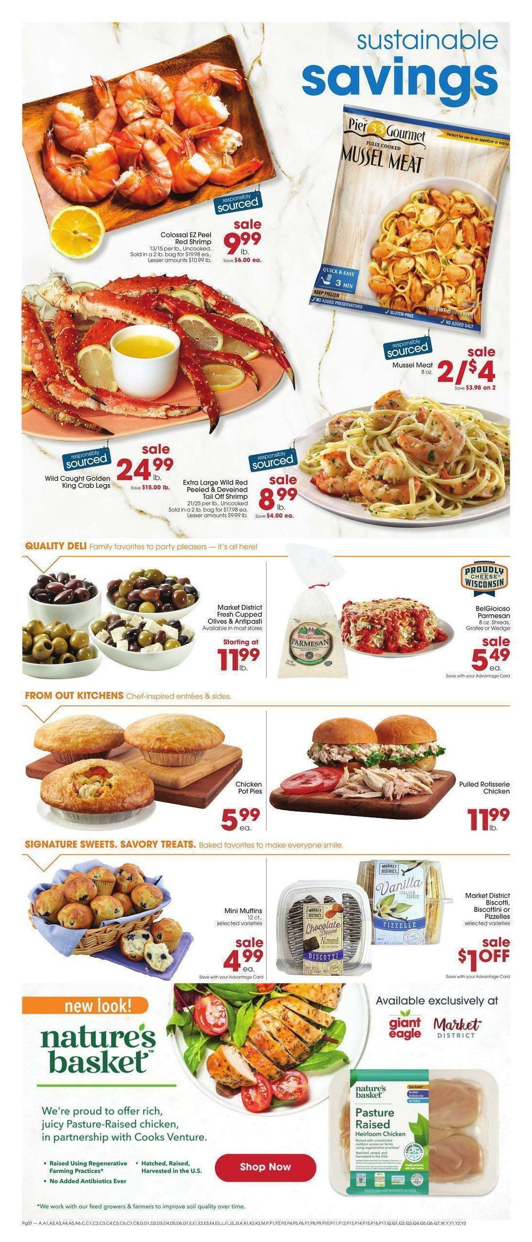 Giant Eagle Weekly Ad from April 13