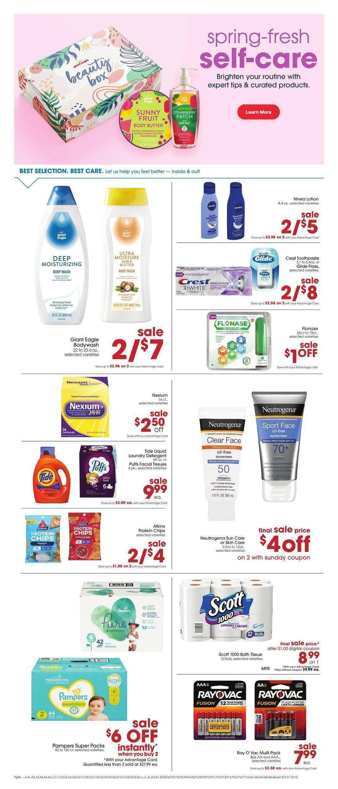 Giant Eagle Weekly Ad from April 13