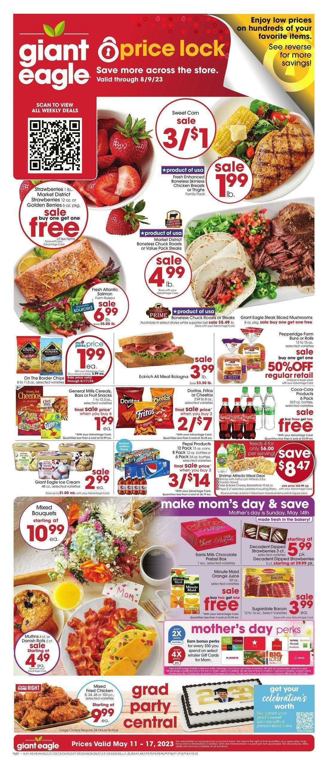 Giant Eagle Weekly Ad from May 11