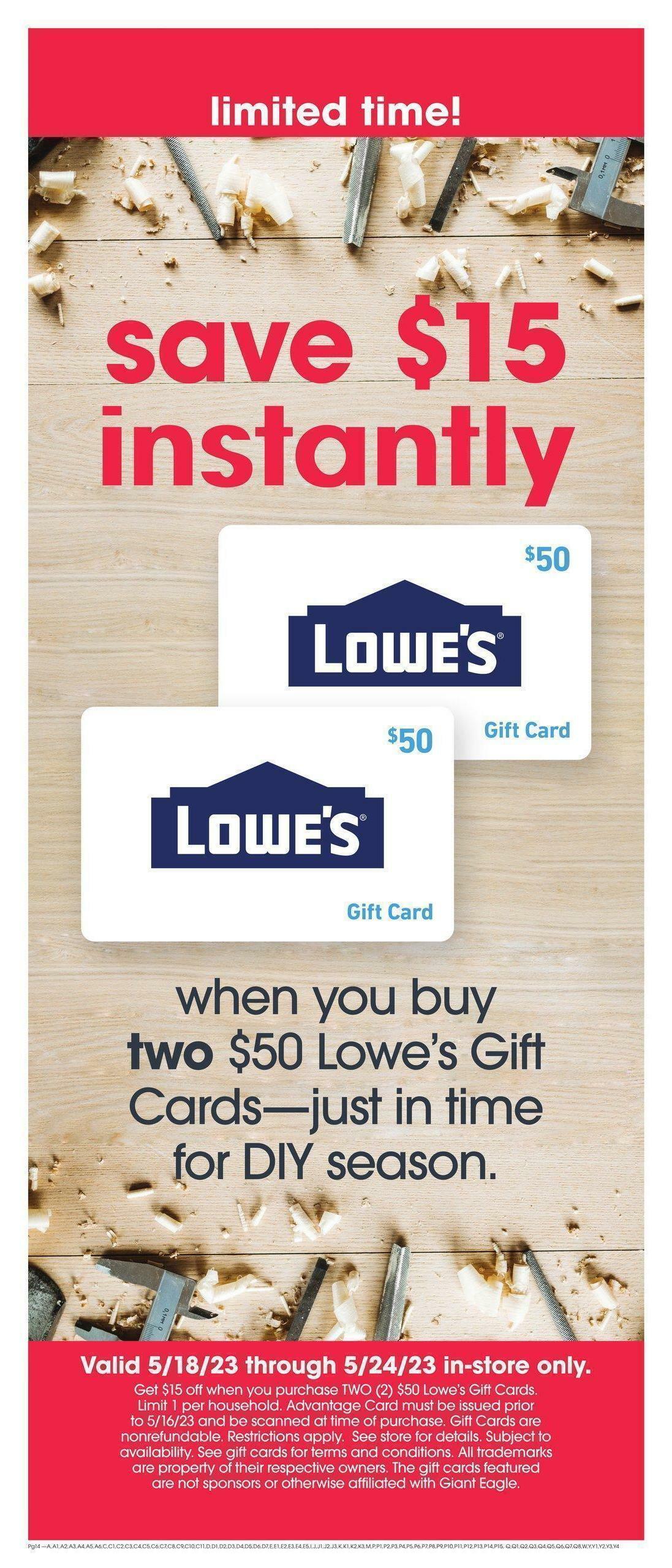 Giant Eagle Weekly Ad from May 18