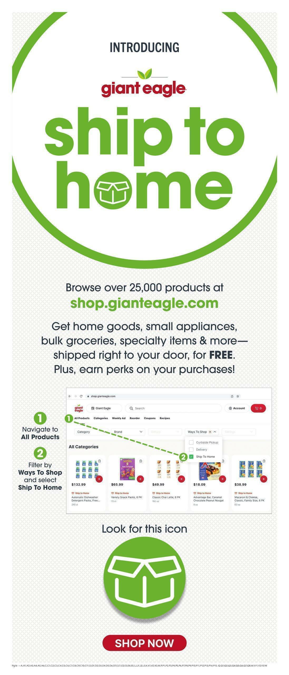 Giant Eagle Weekly Ad from May 18