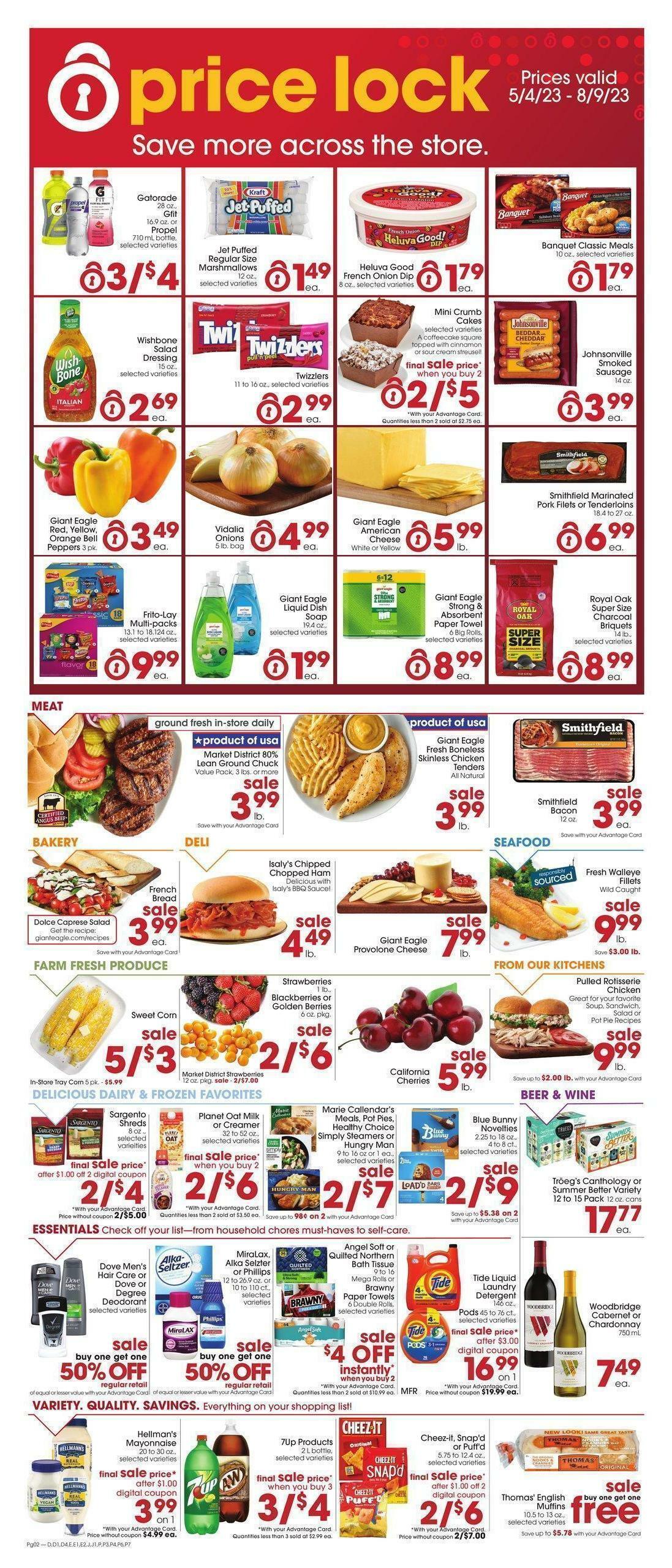 Giant Eagle Weekly Ad from May 18