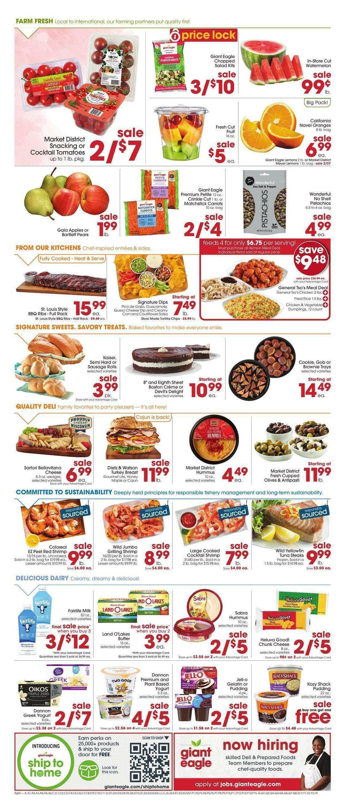 Giant Eagle Weekly Ad from May 18