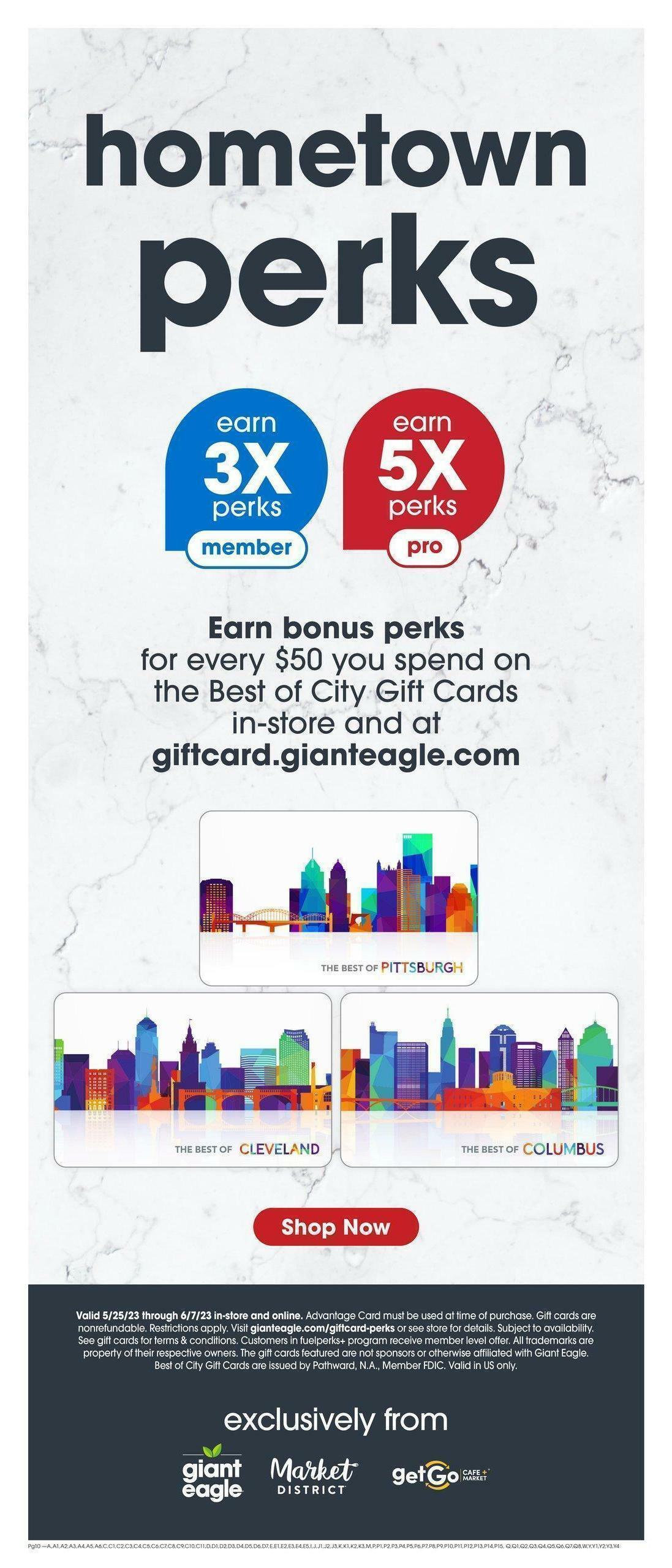 Giant Eagle Weekly Ad from May 25