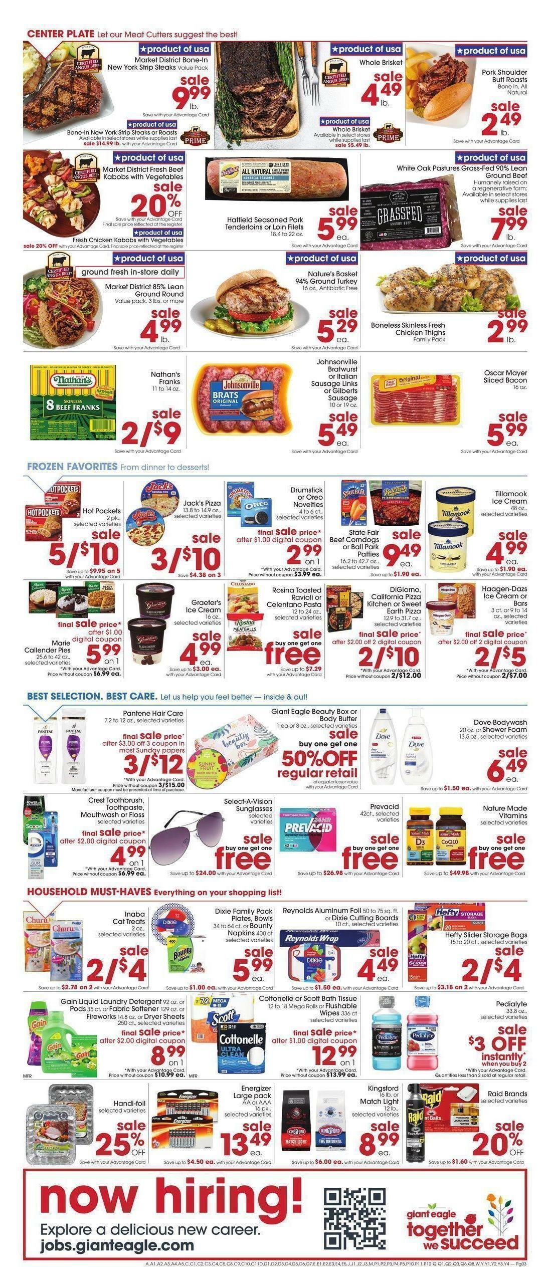 Giant Eagle Weekly Ad from May 25