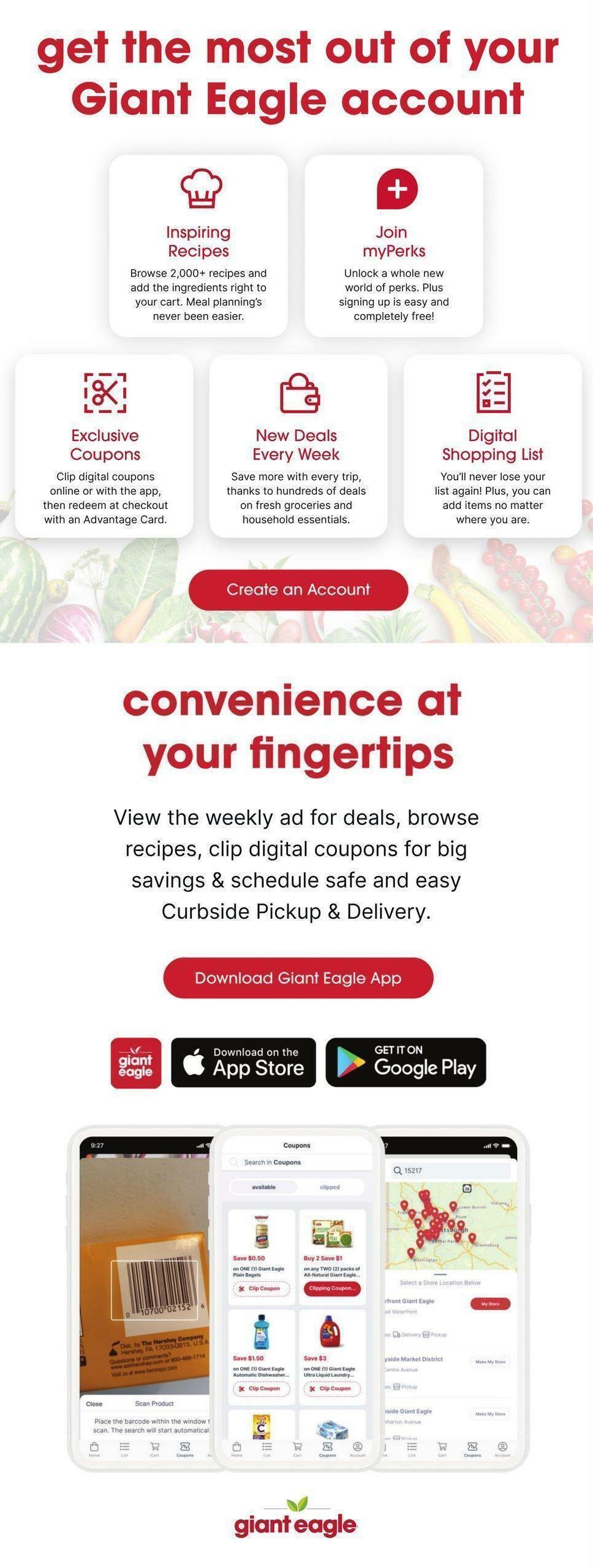 Giant Eagle Weekly Ad from June 8