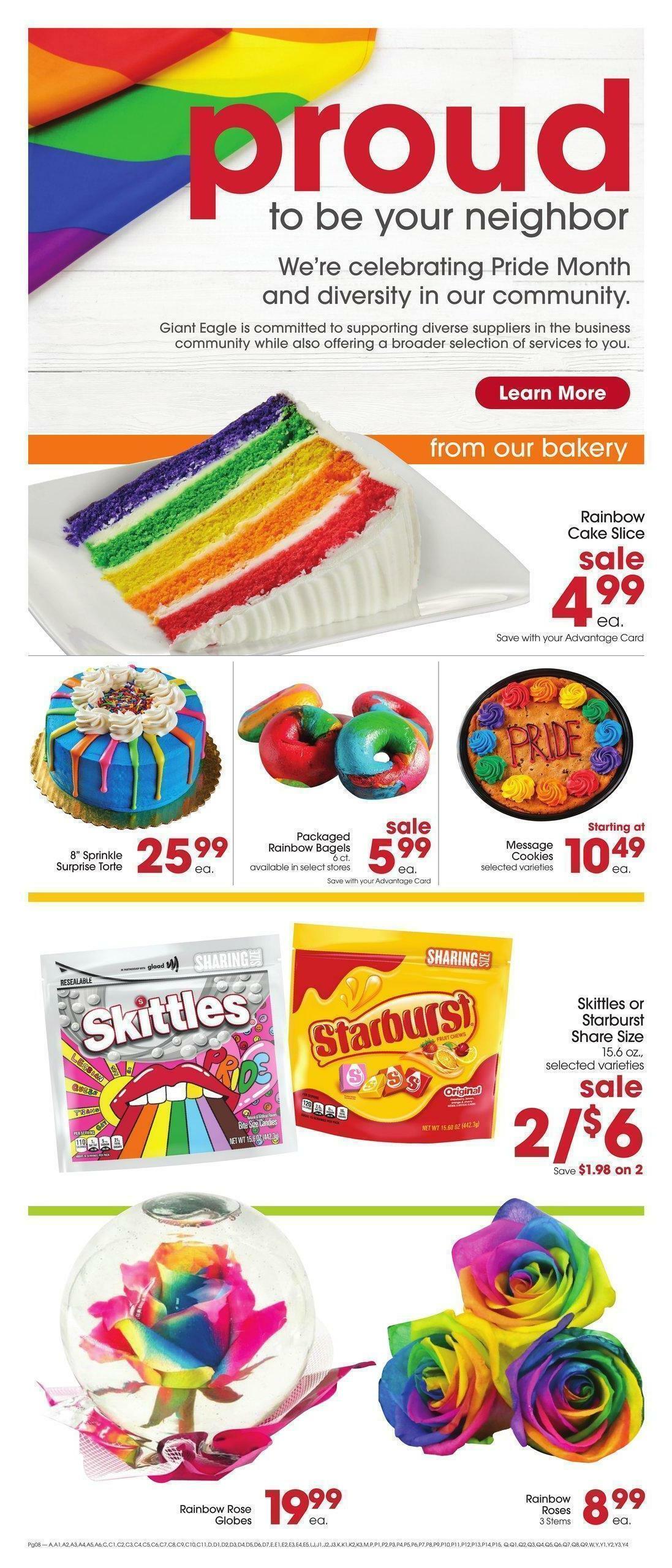 Giant Eagle Weekly Ad from June 8