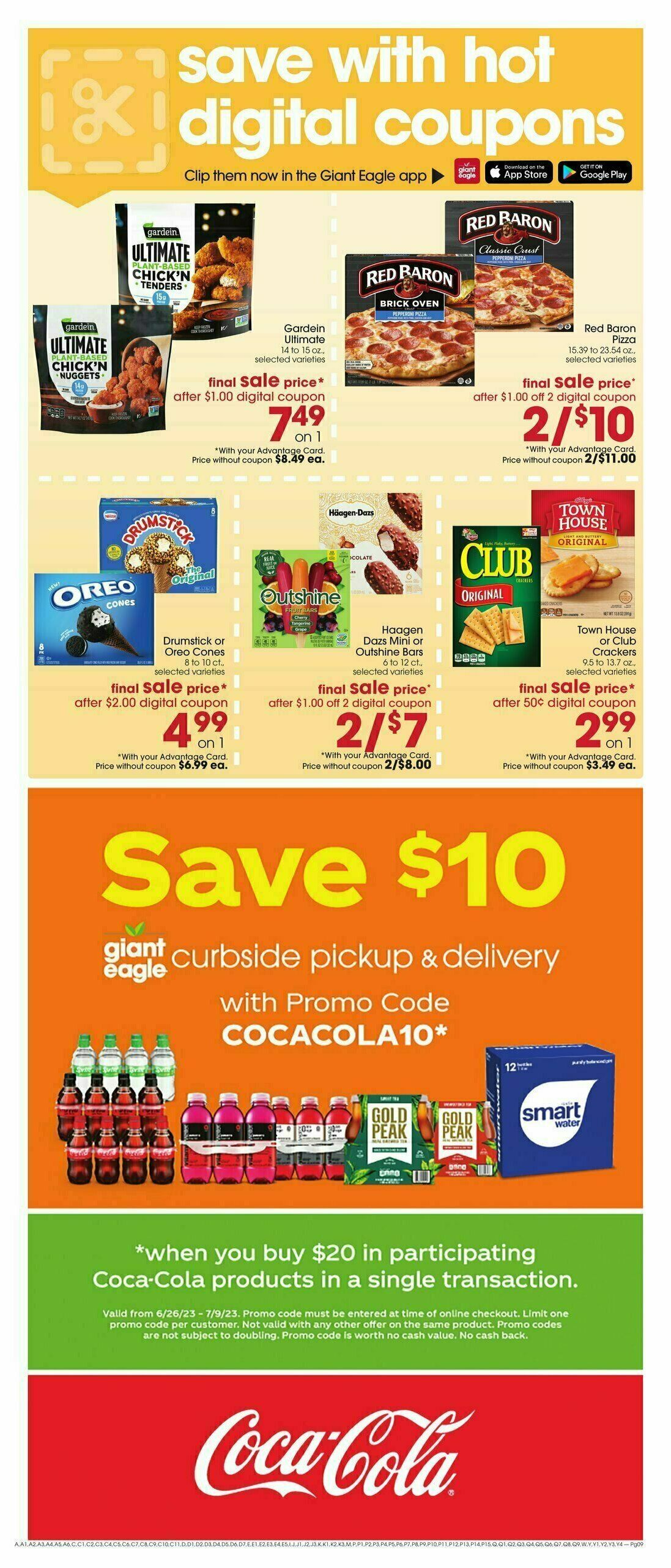 Giant Eagle Weekly Ad from June 29