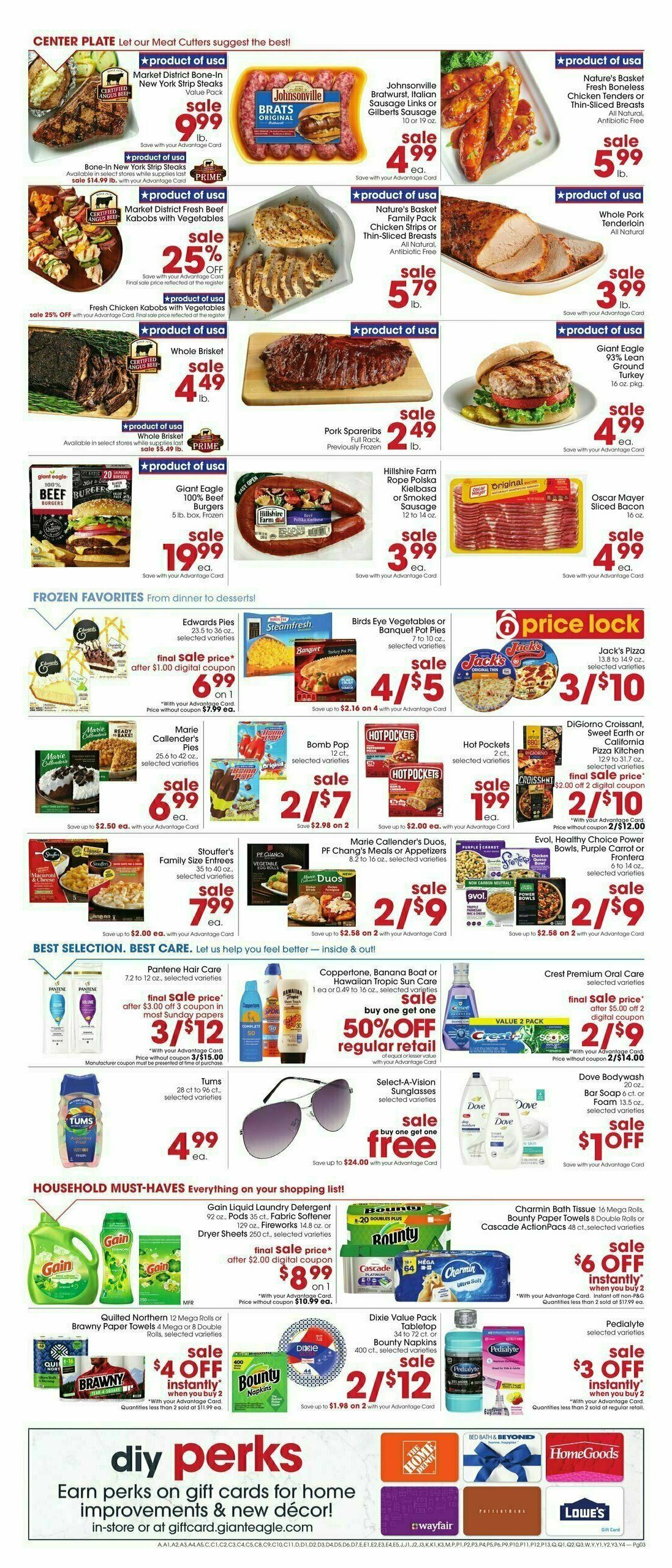 Giant Eagle Weekly Ad from June 29