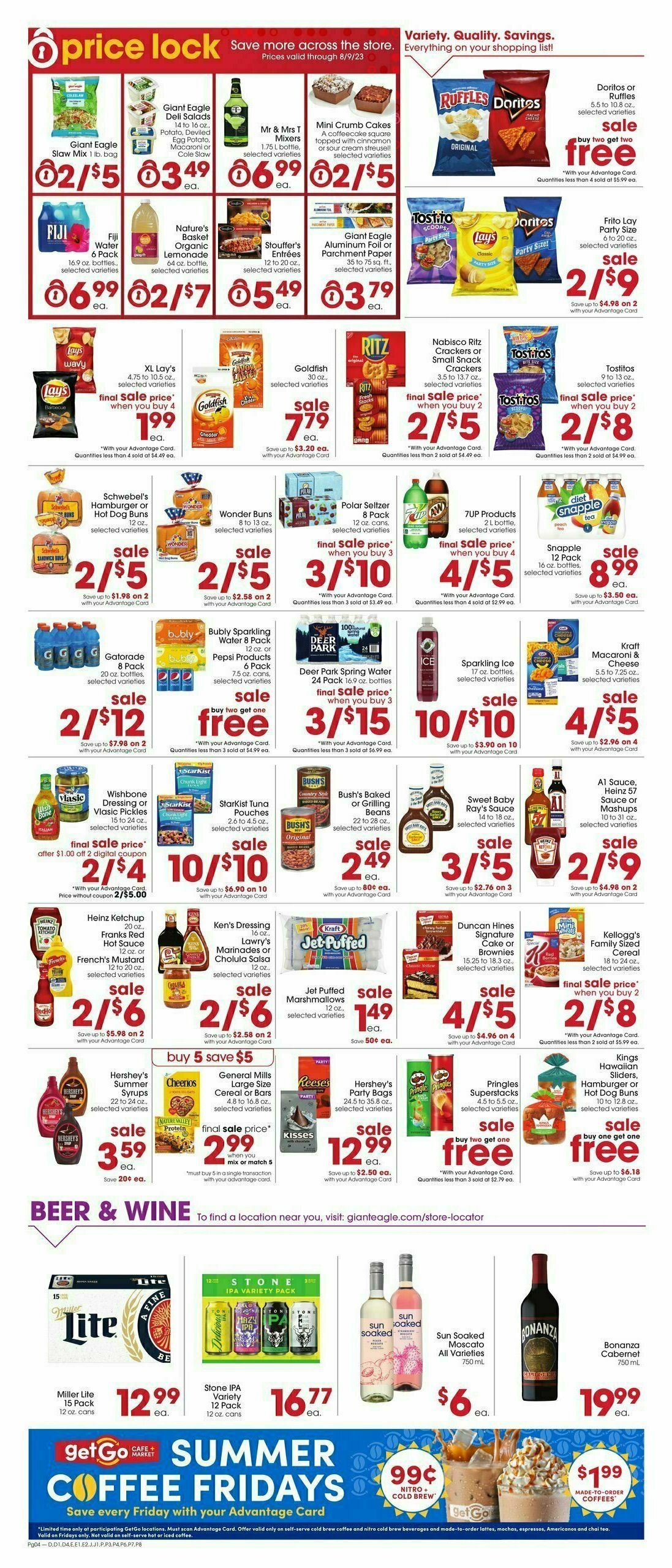 Giant Eagle Weekly Ad from June 29
