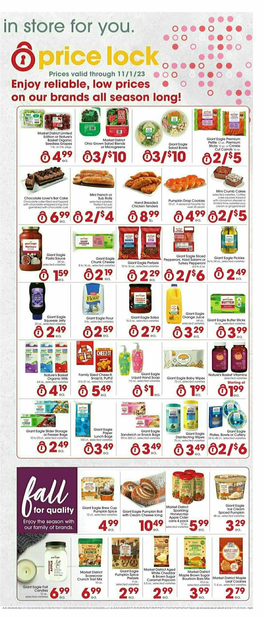 Giant Eagle Weekly Ad from August 24