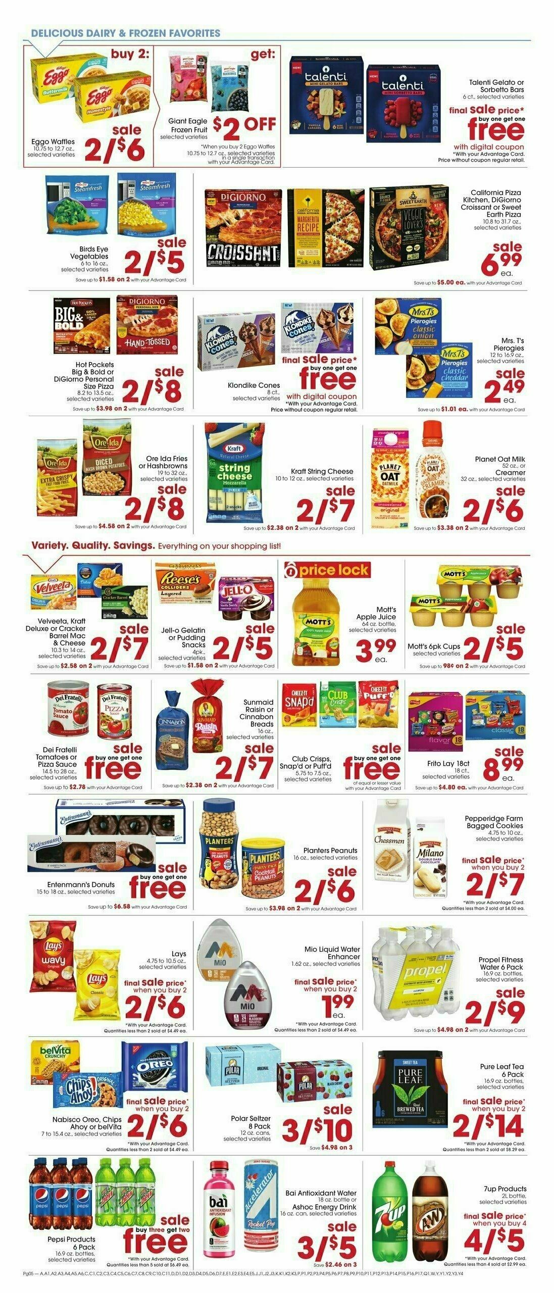 Giant Eagle Weekly Ad from August 24