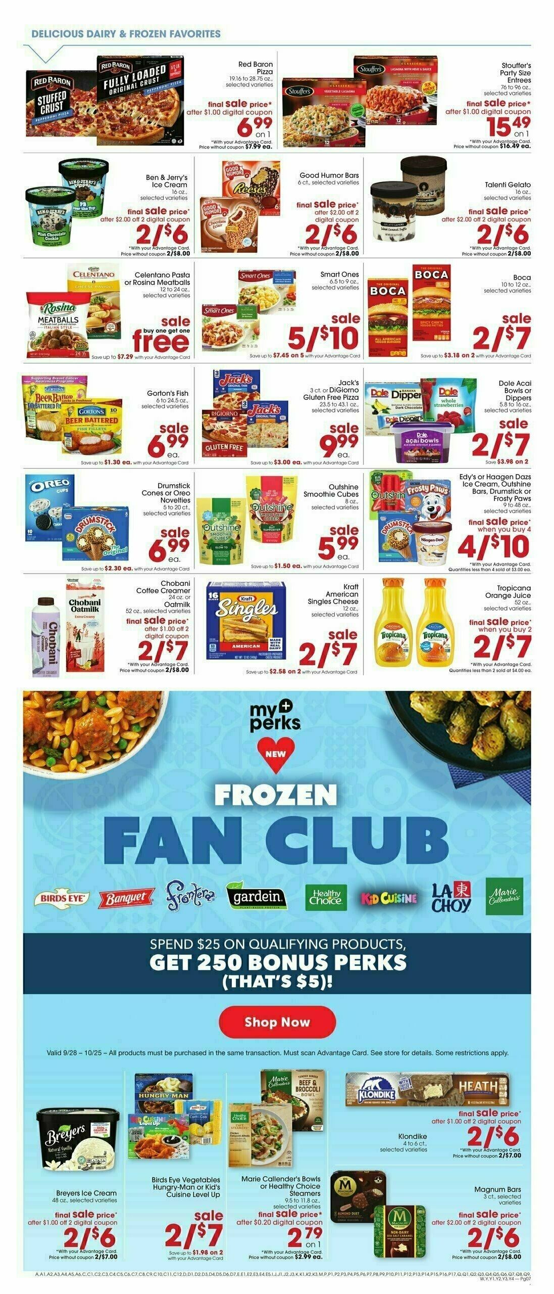 Giant Eagle Weekly Ad from October 5