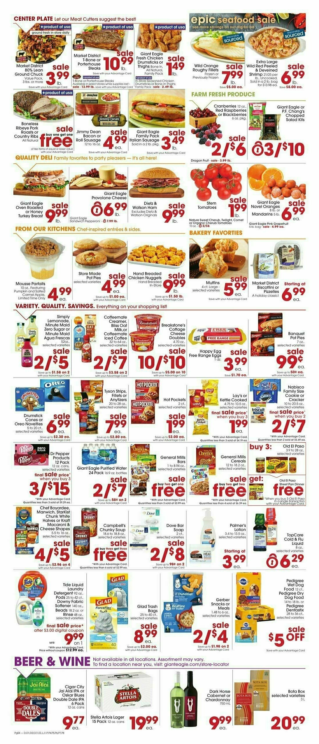 Giant Eagle Weekly Ad from November 30