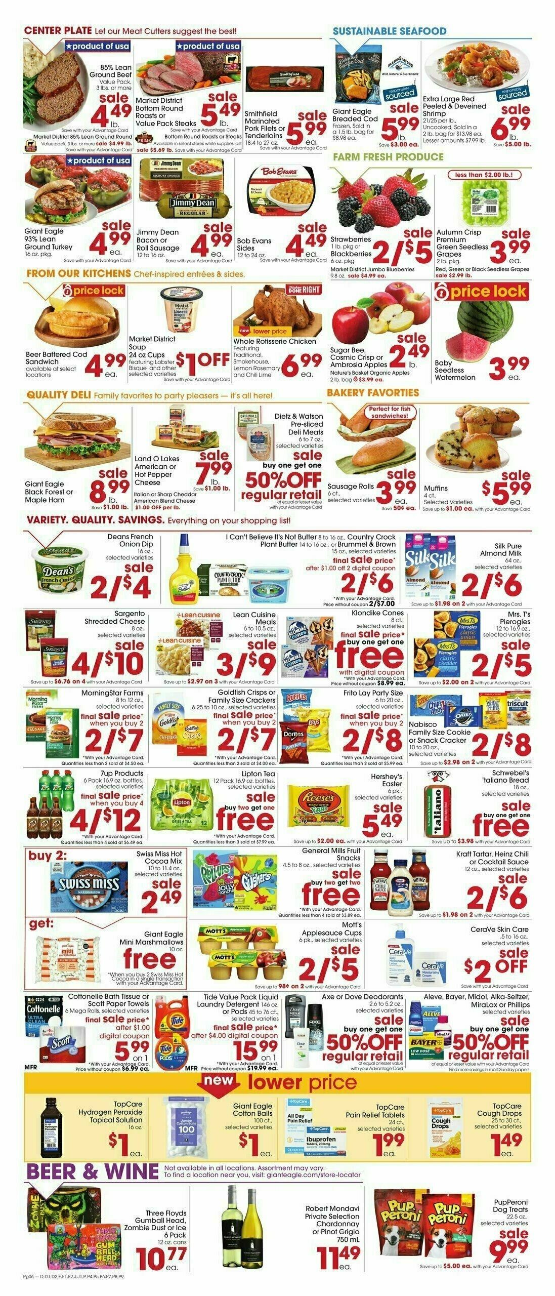 Giant Eagle Weekly Ad from February 15