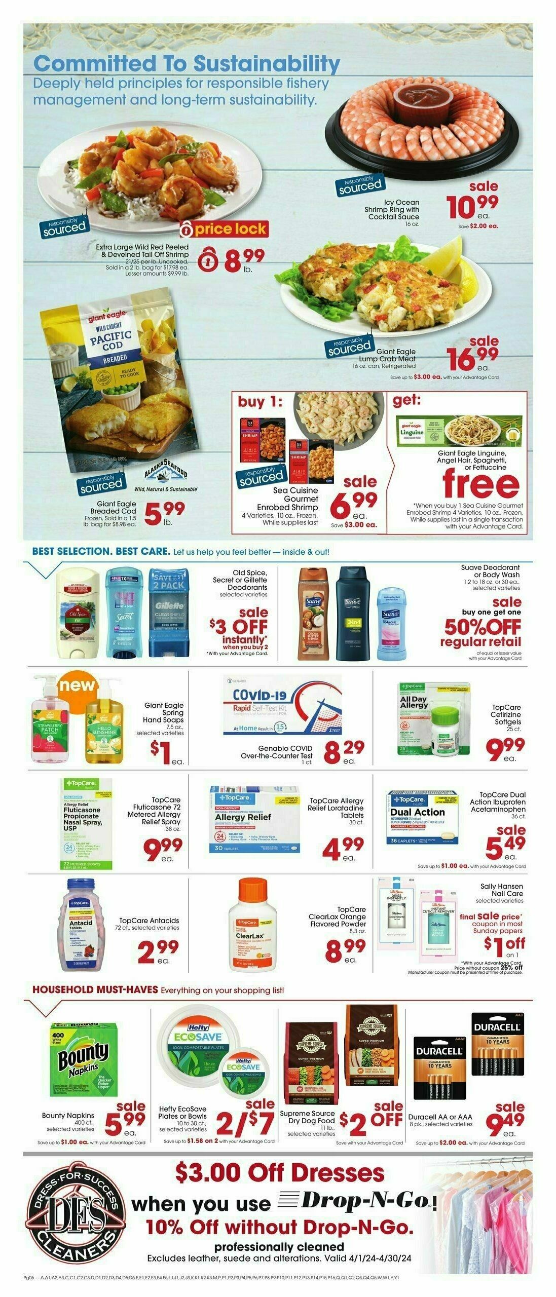Giant Eagle Weekly Ad from March 28