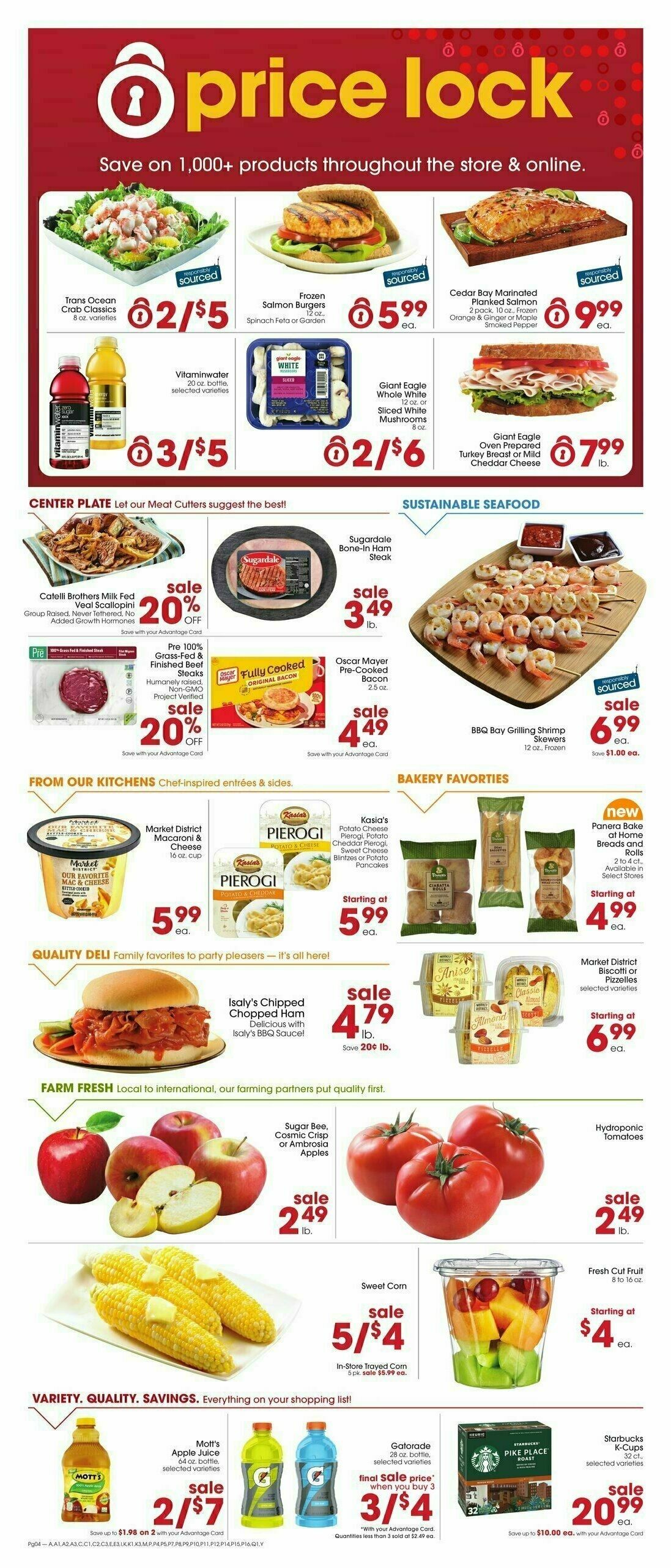 Giant Eagle Weekly Ad from April 11
