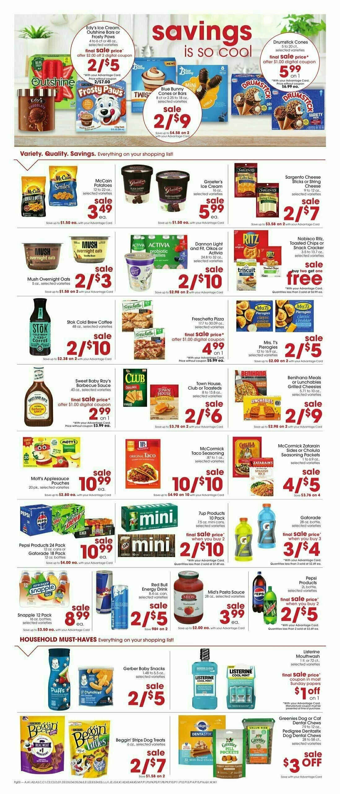 Giant Eagle Weekly Ad from April 25