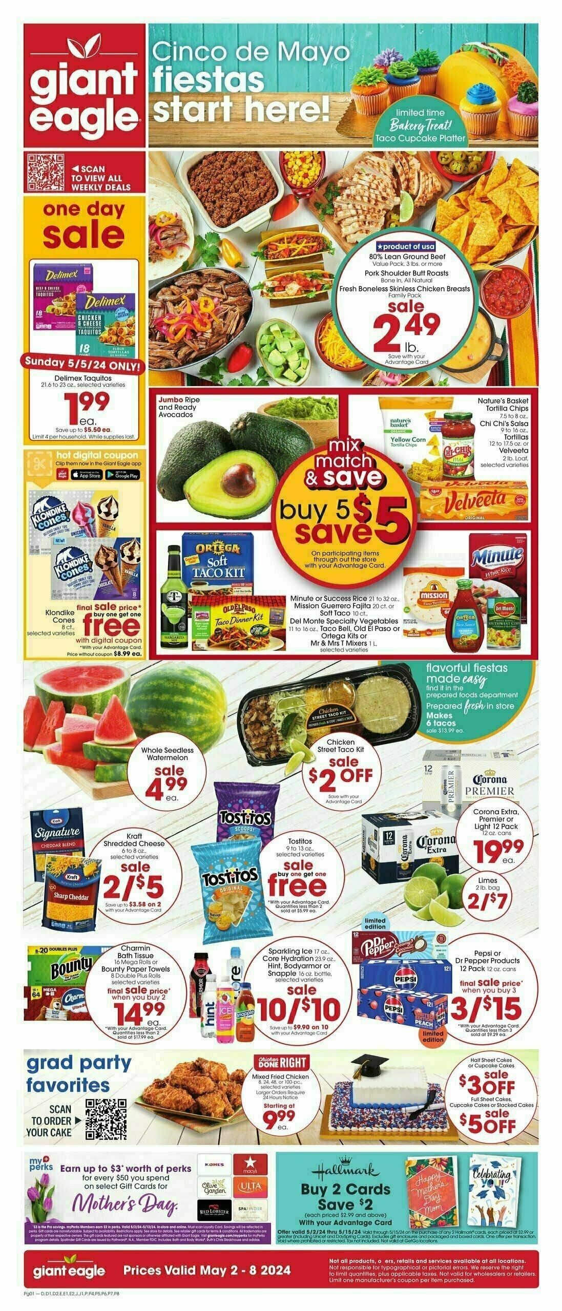 Giant Eagle Weekly Ad from May 2