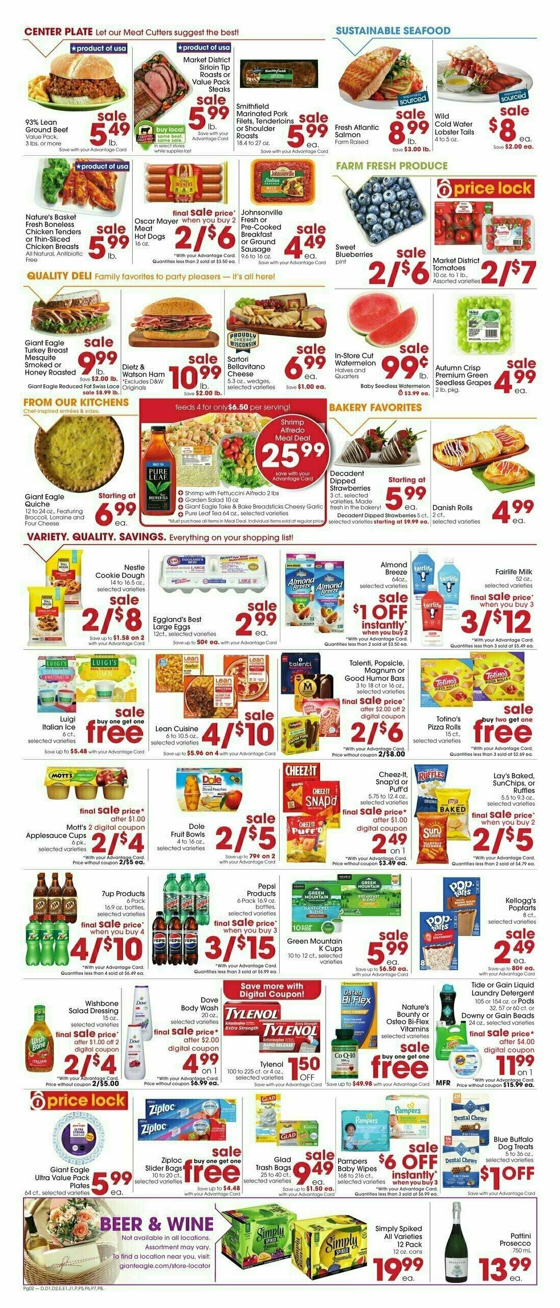 Giant Eagle Weekly Ad from May 9