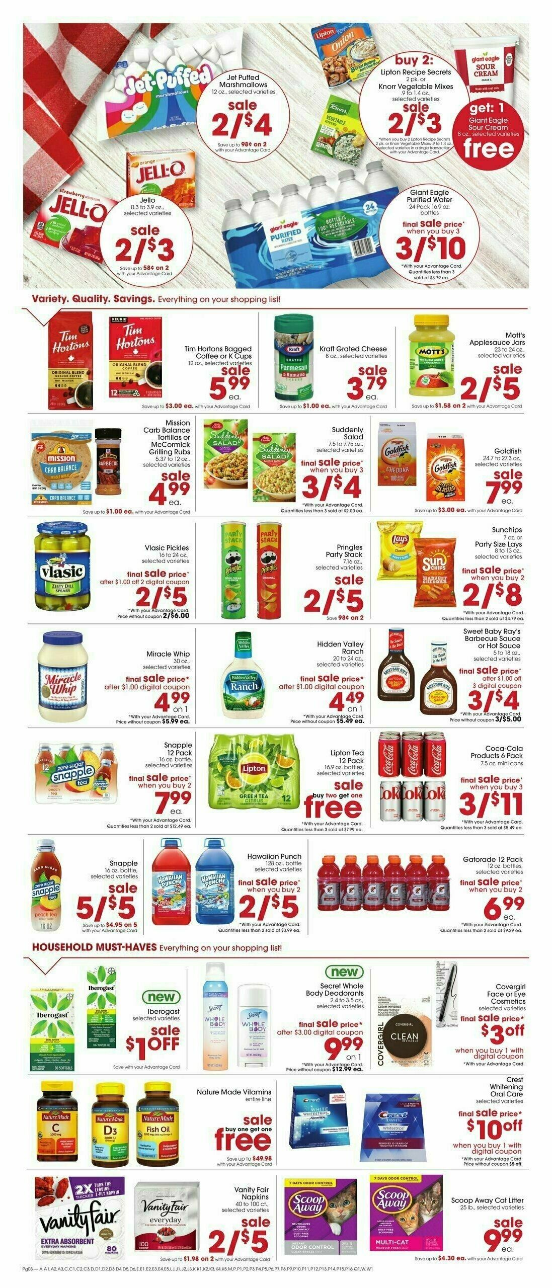 Giant Eagle Weekly Ad from June 20