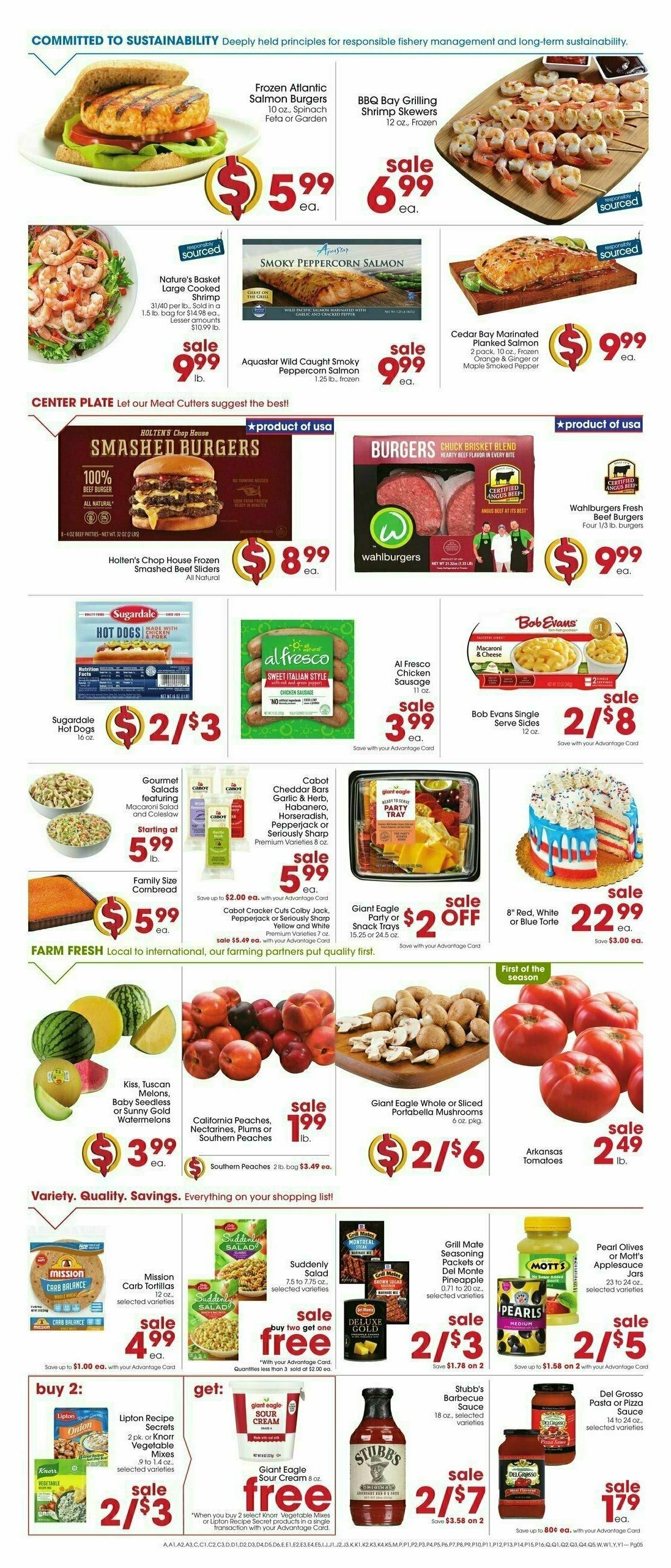 Giant Eagle Weekly Ad from June 27