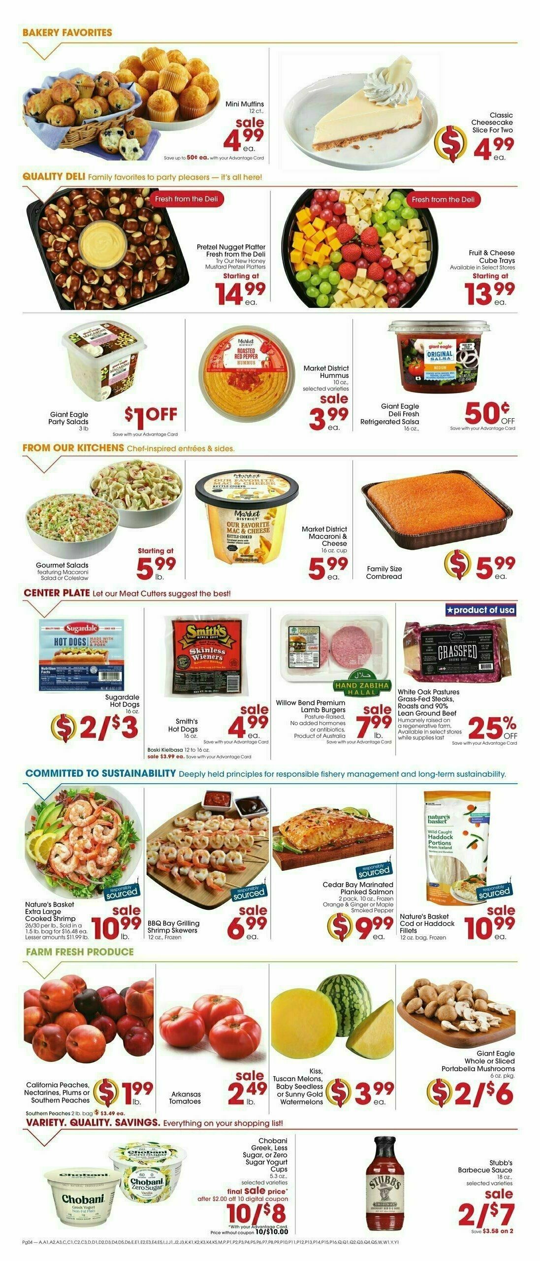 Giant Eagle Weekly Ad from July 4