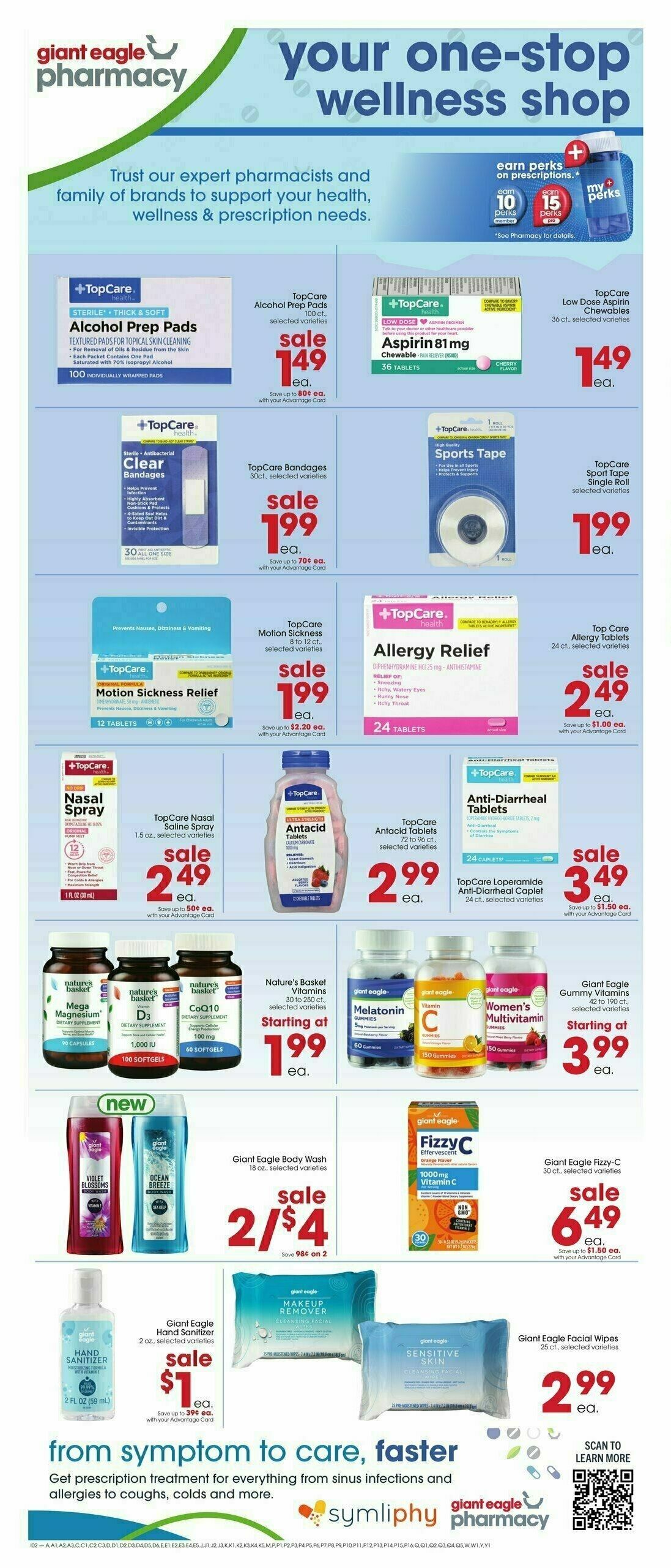 Giant Eagle Weekly Ad from August 1