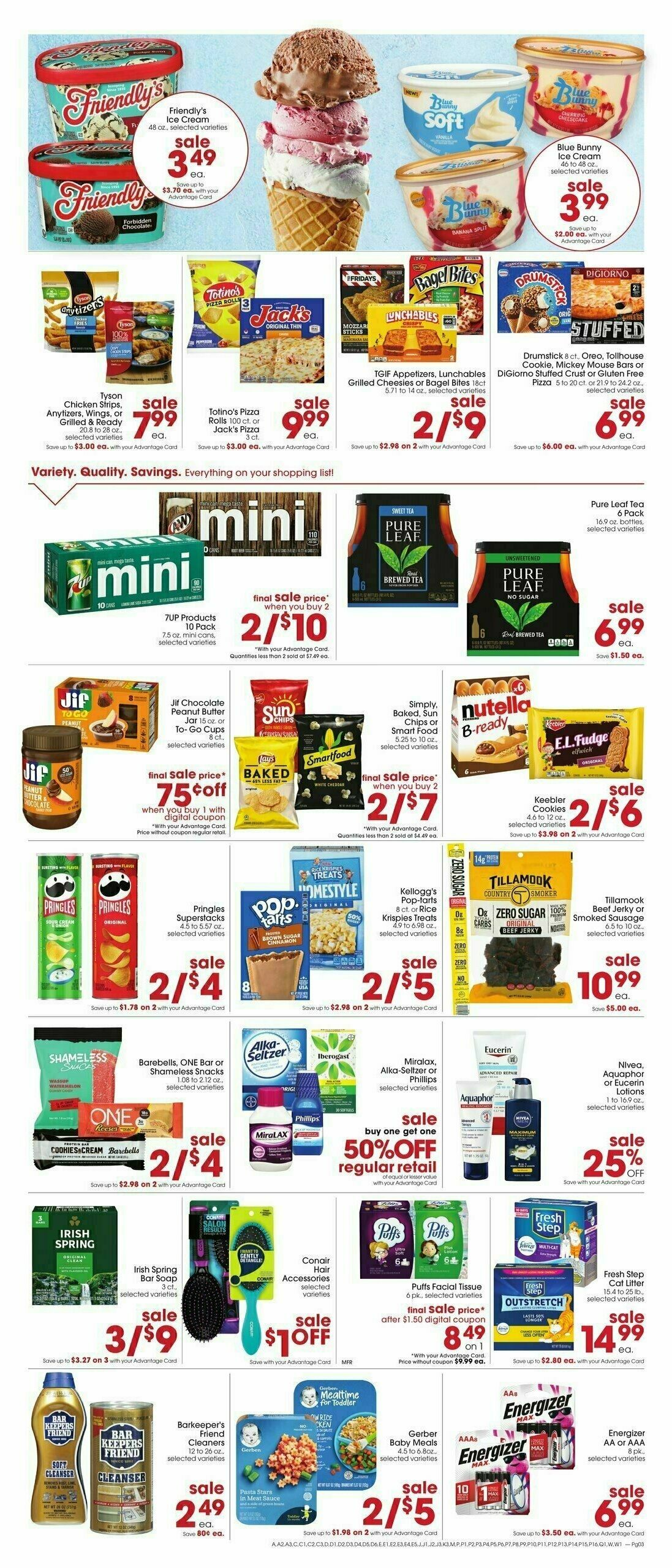 Giant Eagle Weekly Ad from August 15