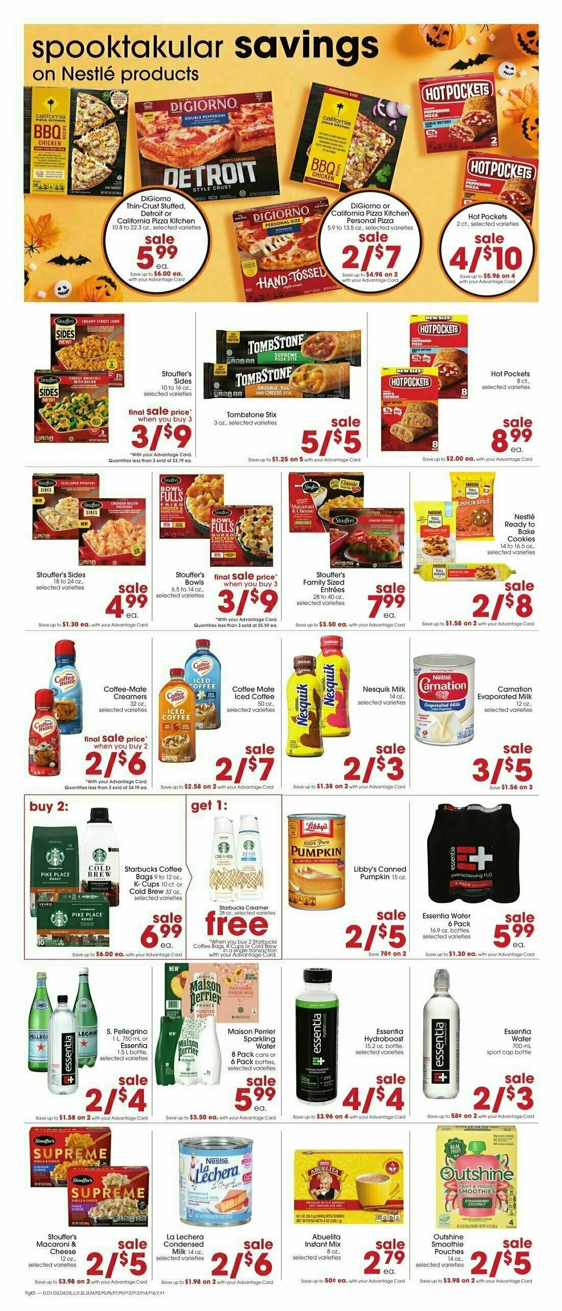 Giant Eagle Weekly Ad from October 17