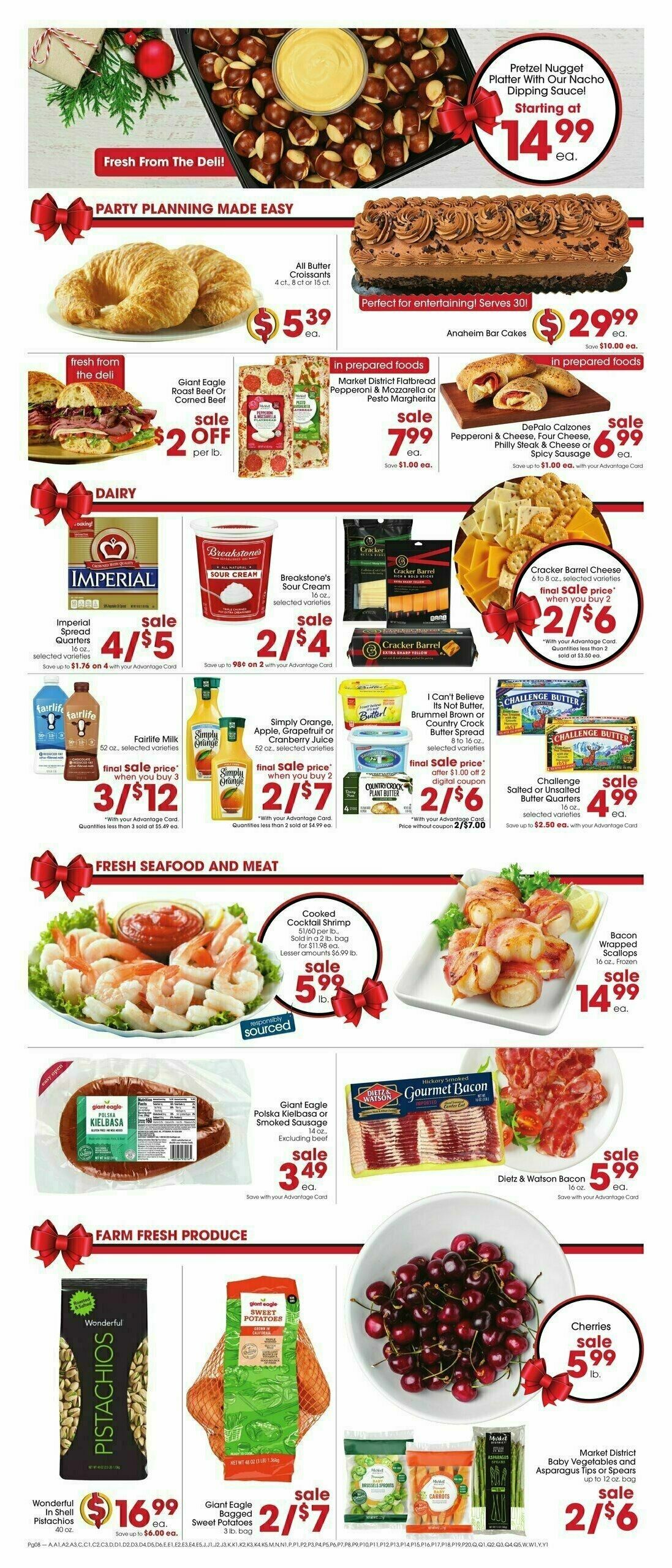 Giant Eagle Weekly Ad from December 12
