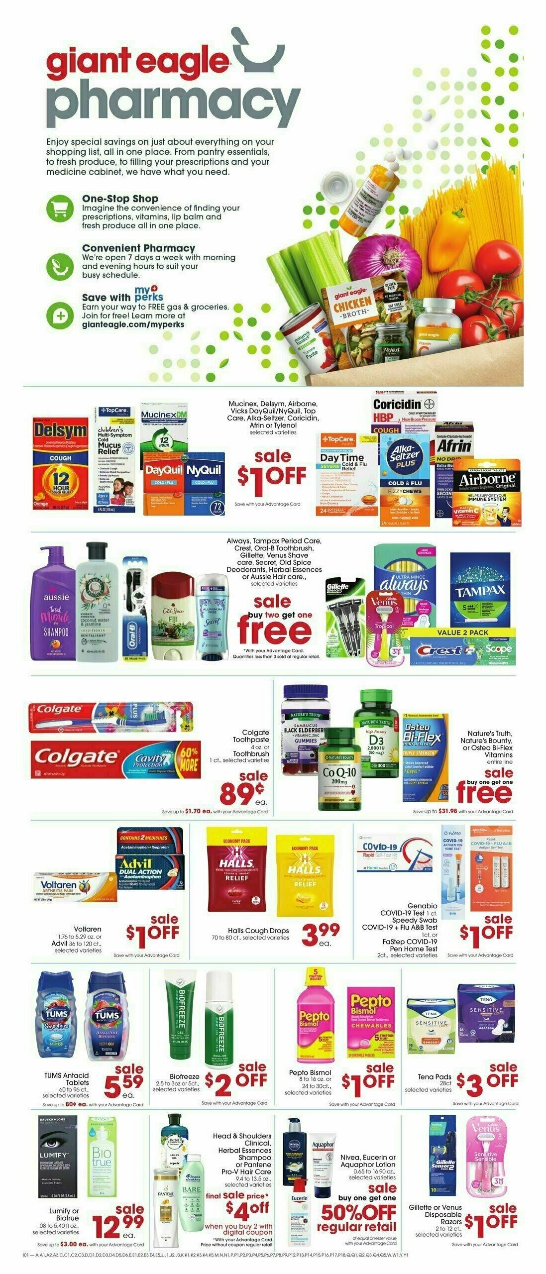 Giant Eagle Weekly Ad from December 12