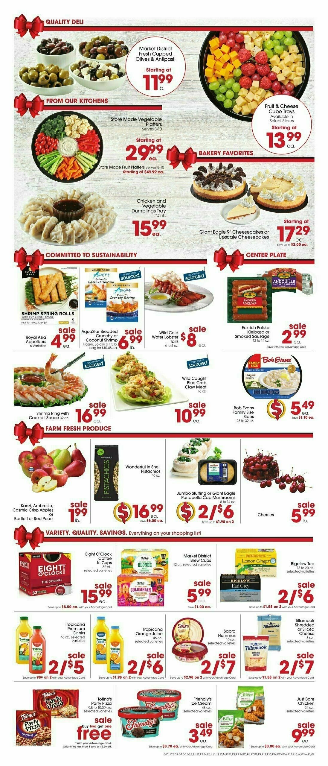 Giant Eagle Weekly Ad from December 19